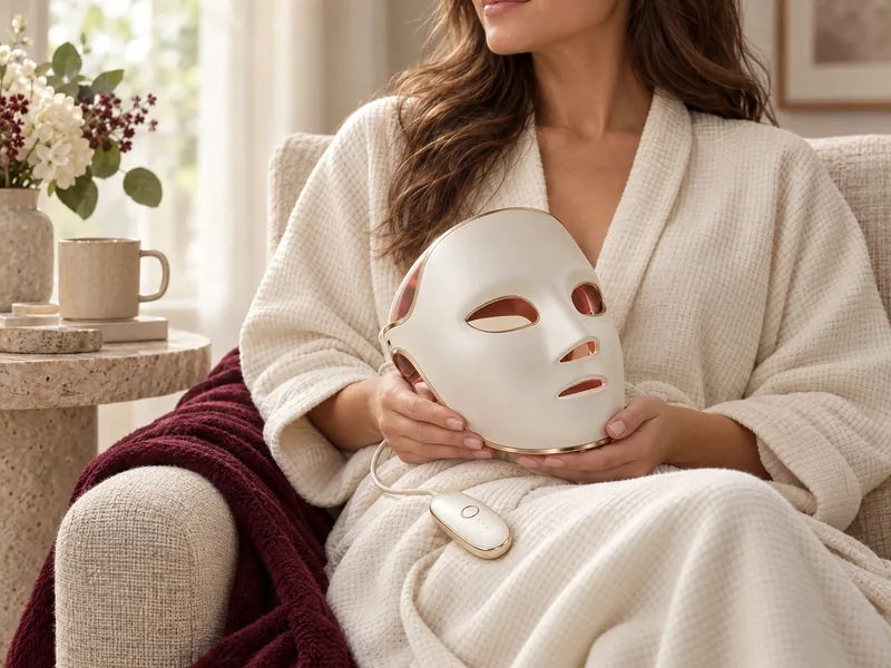 Priprema Aura maske prije trenutka njege lica